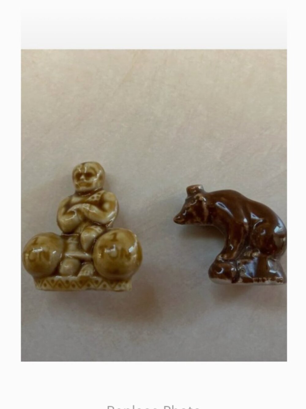 Wade Whimsies - Circus Series  - Strongman and Bear